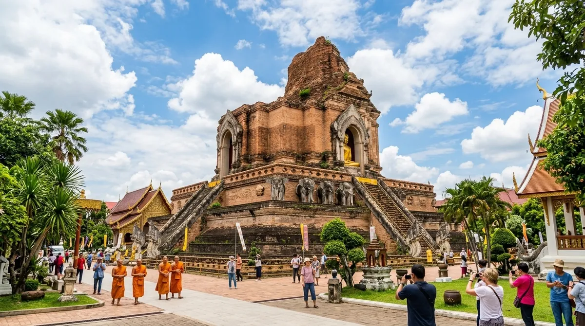 ทัวร์ดอยสุเทพ พระอาทิตย์ขึ้น & ตักบาตรพระเช้าตรู่: สัมผัสความสงบก่อนคลื่นนักท่องเที่ยวจะมาถึง
