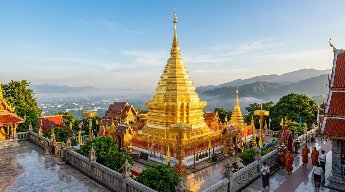 ที่พักเชียงใหม่สายธรรมชาติและขุนเขา 2569: พูลวิลล่า ออนเซ็น และม่านหมอกรับลมหนาว