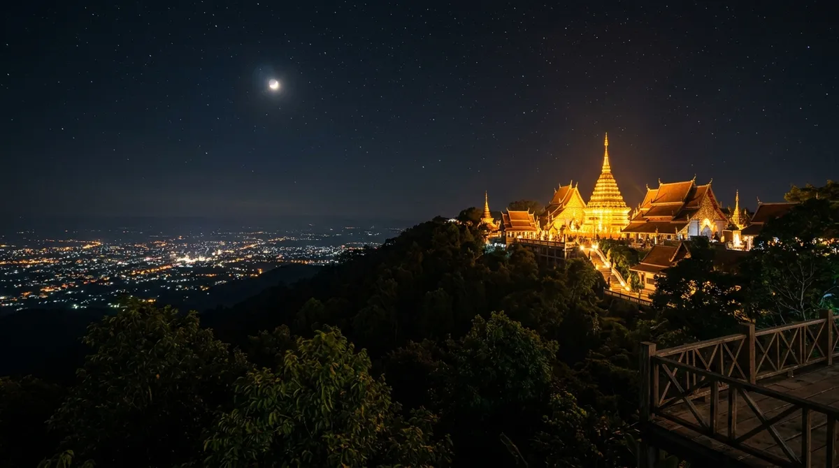 5 จุดลับถ่ายรูปโคมลอยยี่เป็งเชียงใหม่ ไม่เสียเงินค่าตั๋ว ได้มุมมองอลังการระดับช่างภาพ