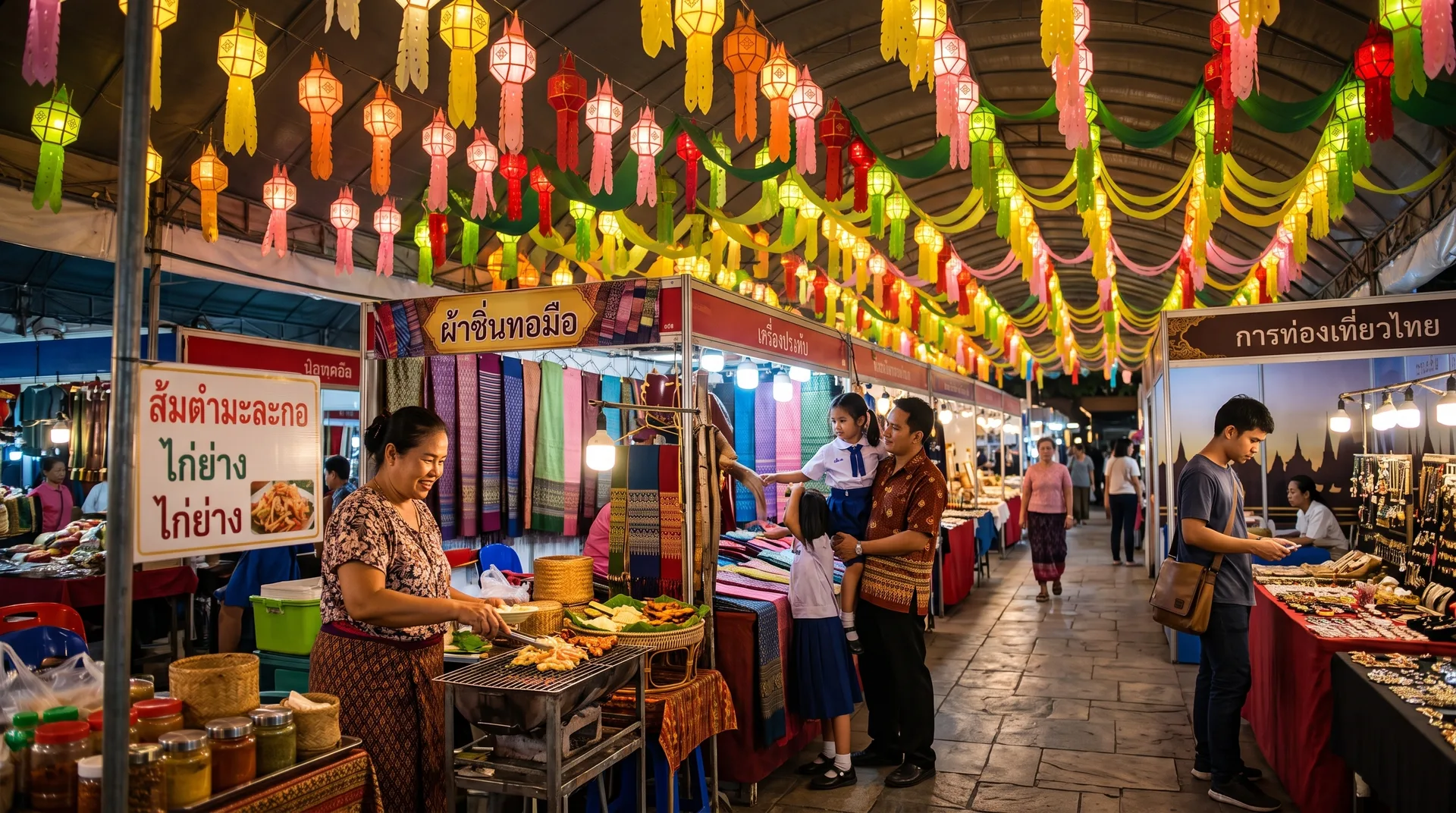 โรงแรมใกล้เชียงใหม่ไนท์บาซาร์และช้างคลาน: พักใจกลางสตรีทฟู้ด แหล่งช็อปปิ้งกลางคืน
