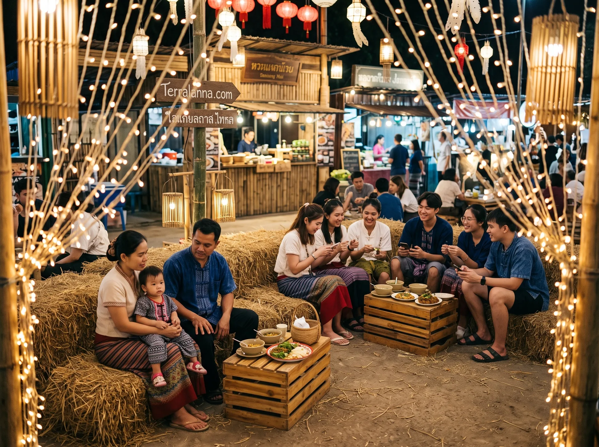ตลาดเพลินฤดี — ตลาดกลางคืนสไตล์ชิล ใกล้ Night Bazaar เชียงใหม่