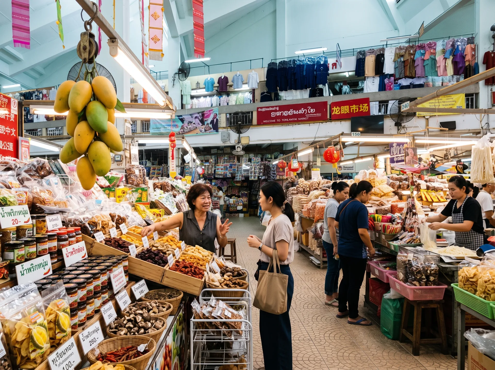 ตลาดต้นลำไย — ตลาดดอกไม้กลางคืนที่คนเชียงใหม่รู้จักดี