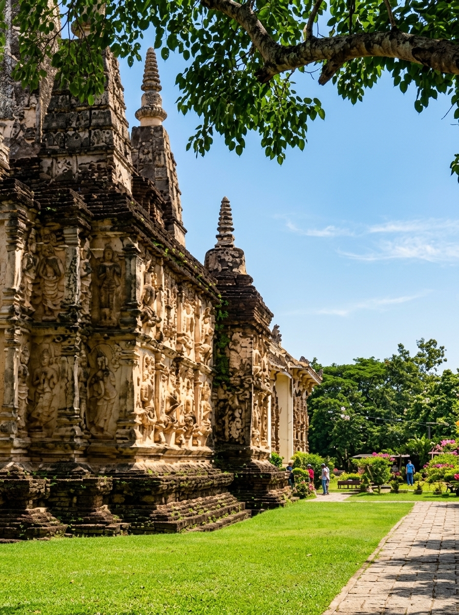 บทที่ ๔: ประวัติวัดเจ็ดยอด มหาโพธารามแห่งล้านนา การจำลองสัตตมหาสถานพุทธคยา และทำเนียบพระมหาเถระ