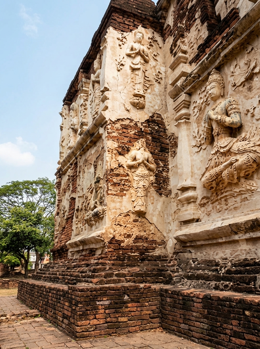 บทที่ ๖: ประวัติการอนุรักษ์โบราณสถานวัดเจ็ดยอด ศาสตร์แห่งการกอบกู้มรดกสถาปัตยกรรม และการพิทักษ์ประติมากรรมติดที่