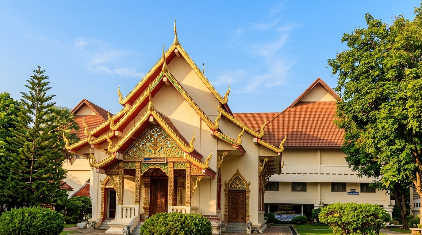 บทที่ ๑: อารามหลวงแห่งราชอุทยานพยอม: ภูมิสถาน ปูชนียวัตถุ และสถาปัตยกรรมศักดิ์สิทธิ์แห่งวัดสวนดอก