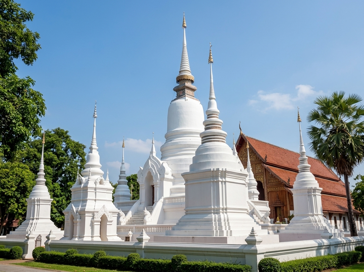 History of Wat Suan Dok Part 6: The Restoration Era of King Kawila and Princess Dara Rasmi's Enshrinement of the Royal Lanna Reliquaries